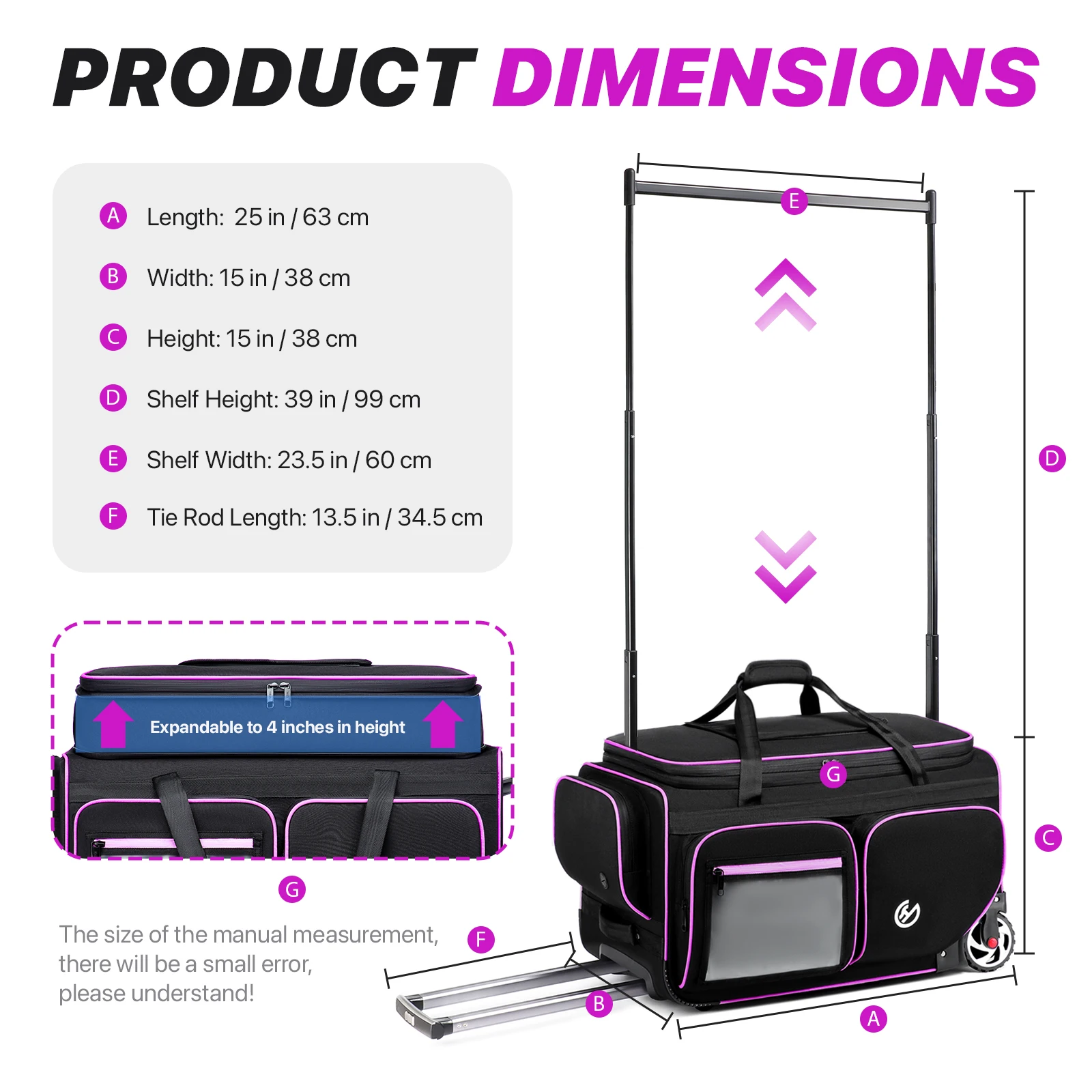 sac de voyage à roulettes d'affaires de grande capacité, bagage à main, sac pour ordinateur portable avec séchage des vêtements, étui de voyage multifonctionnel t1