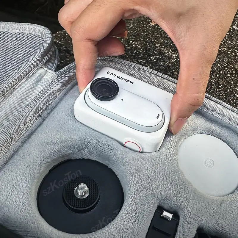 mallette de transport pour insta 360 go 3 s/go 3, sac de rangement portable, boîte à main, valise pour insta360 go 3 s, protection des accessoires de voyage