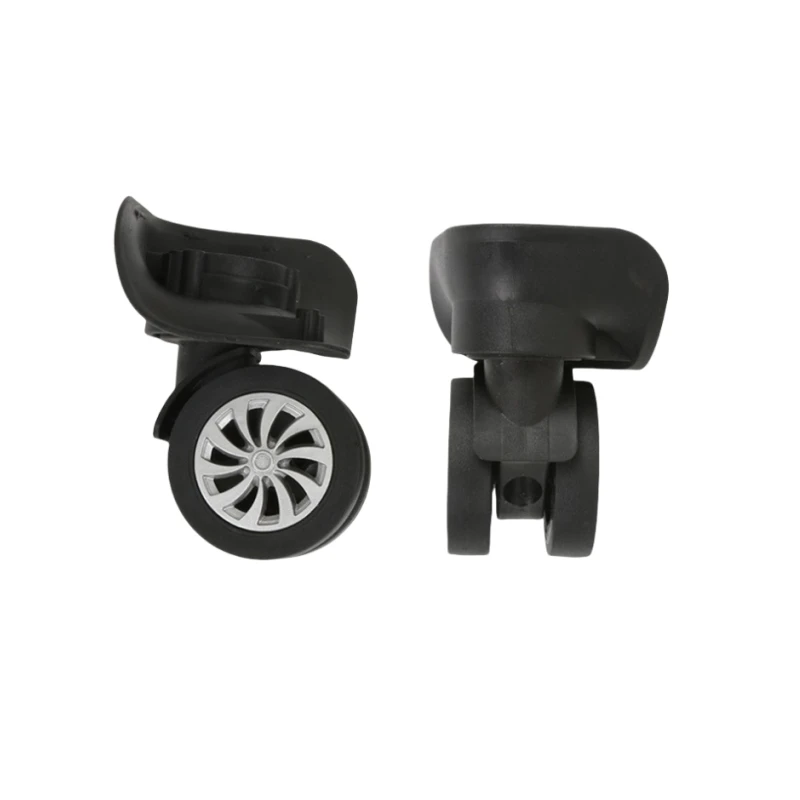 valise à bagages universelle, roues pivotantes à 360 degrés, outils de roue de chariot, 4 pièces