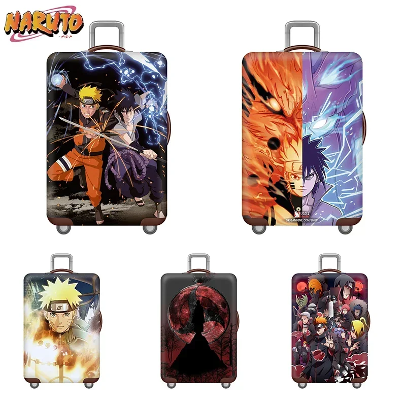 Anime NarAAElastic Bagage Cover, Valise Protective Cover, Animation Thicken Bagages Case, Tags Travel Trolley Case Decoration