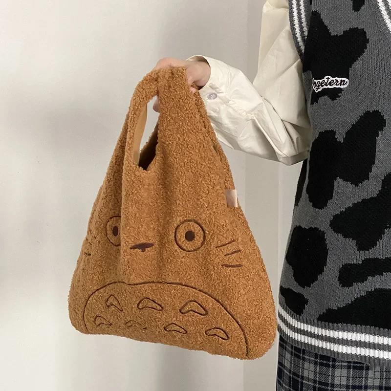 sacs à main en velours côtelé pour femmes, sac à bandoulière simple rayé pour le travail et le shopping, sac à main de grande capacité bolso