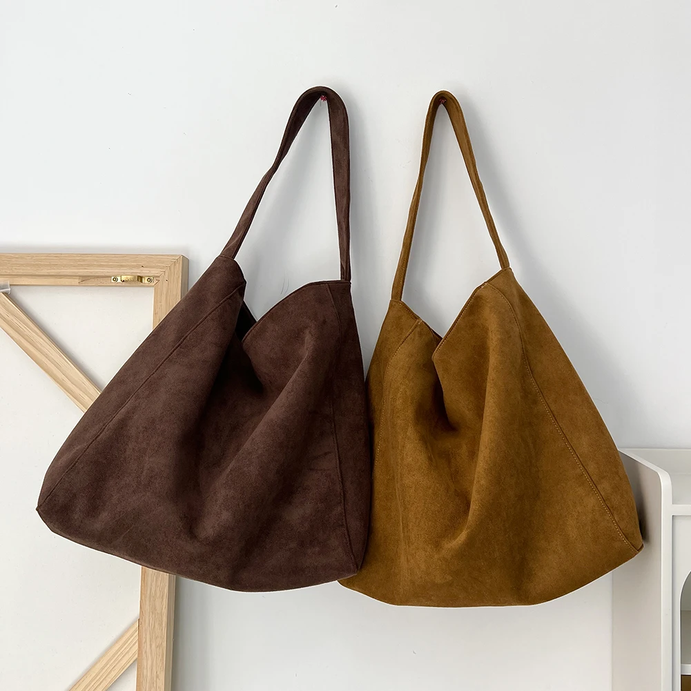 sac sous les bras en tissu tweed pour femme, sac à main solide, sac à main initié, grande capacité, décontracté, utilisation 03 et bureau, mode