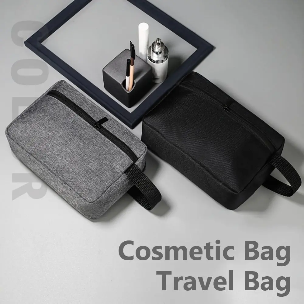 trousse de toilette de voyage pour hommes et femmes, trousse de maquillage étanche pour dames, trousse de beauté, sac à main pour poudres lavantes