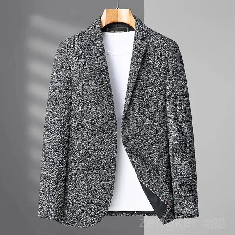 veste de costume pour hommes, taille extra large, printemps automne, business, grande taille, ample, hauts décontractés, blazer pour hommes 8xl 7xl 6xl