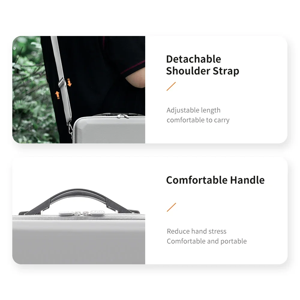 sac à bandoulière pour dji ronin rs 4, mallette de rangement, stabilisateur de cardan, accessoires, sac à main rs4, valise rigide, boîte de transport anti chute