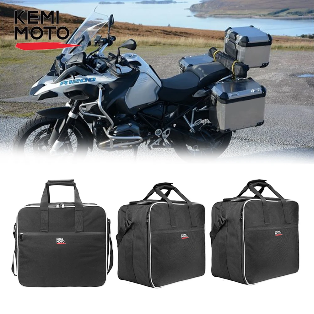 Sacs à bagages de moto pour BMW Runder GS, R1250GS, LC R under GS, R1250 GS Adv, aluminium, boîtier supérieur latéral, sac intérieur, aventure