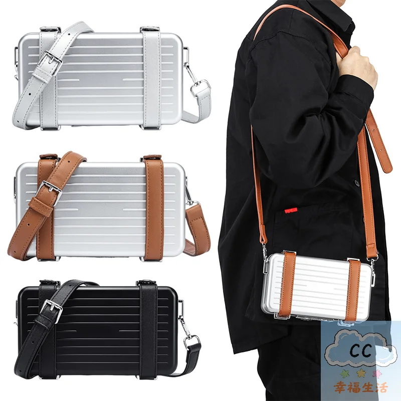 Sac à main classique et élégant en forme de bagage rigide : cadeau de sac à bandoulière au design créatif