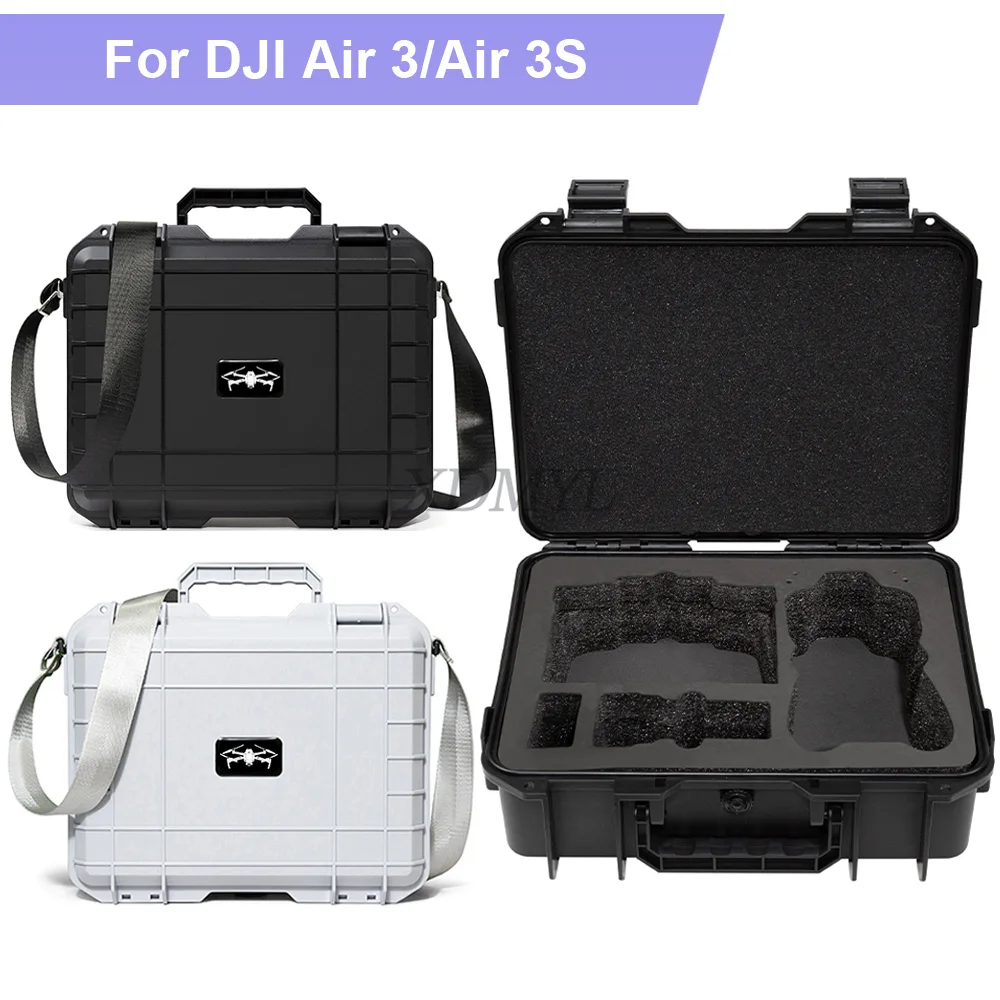 valise de sécurité pour importateur dji air 3/air 3s, étui de transport de grande capacité, coque rigide à sangle, accessoires de importateur, vpn, résistant à la pression