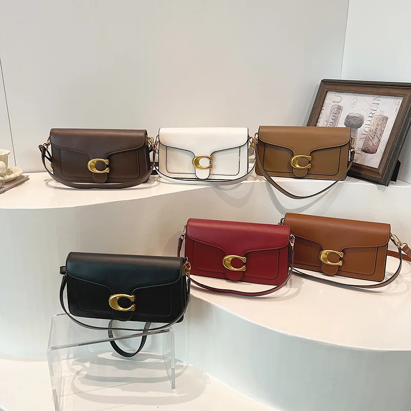 luxe grade 2025 sac à bandoulière carré exclusif pour femme solide couleur esthétique, niche style design et quotidien, élégant