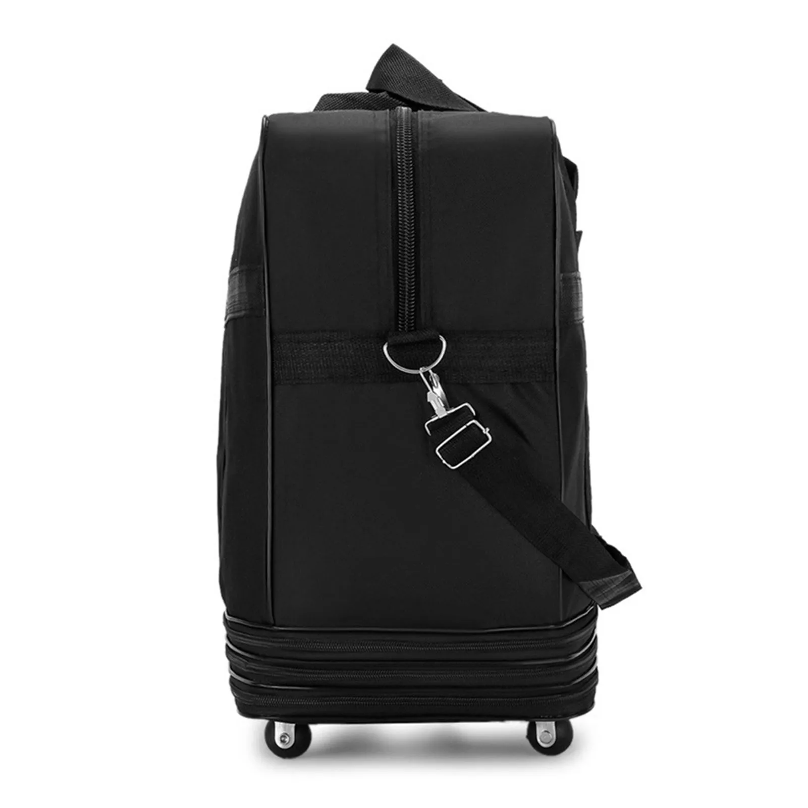 valise pliable extensible, sac de voyage à roulettes pliable pour hommes et femmes, sac de voyage roulant, valise de voyage