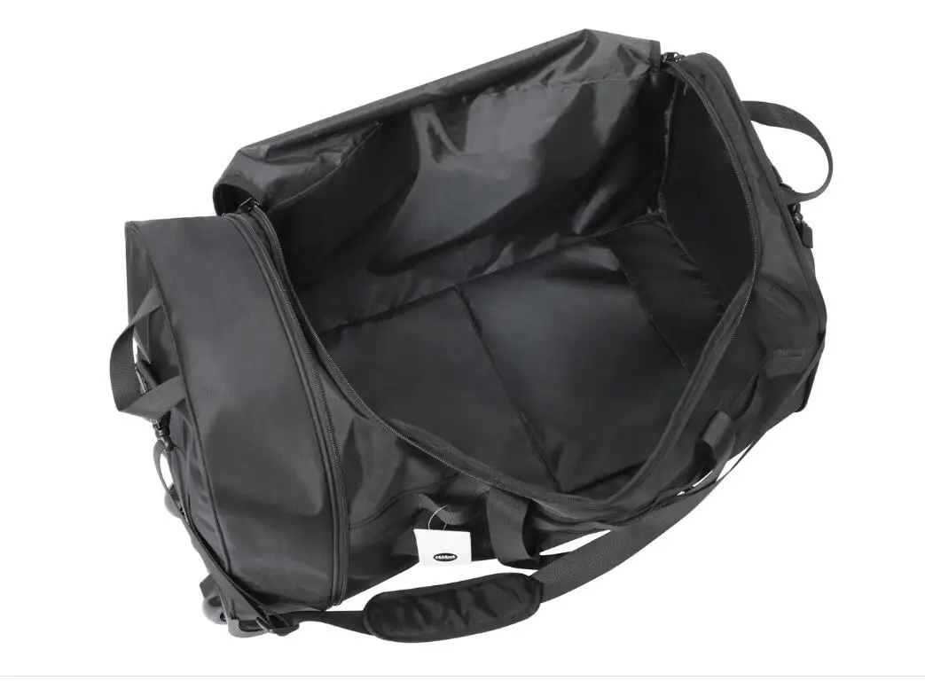 sac polochon roulant pour bagages à main de grande capacité, sac à roulettes de 90l, sacs de déménagement à domicile avec roulettes, sac à bagages pour chariot de voyage