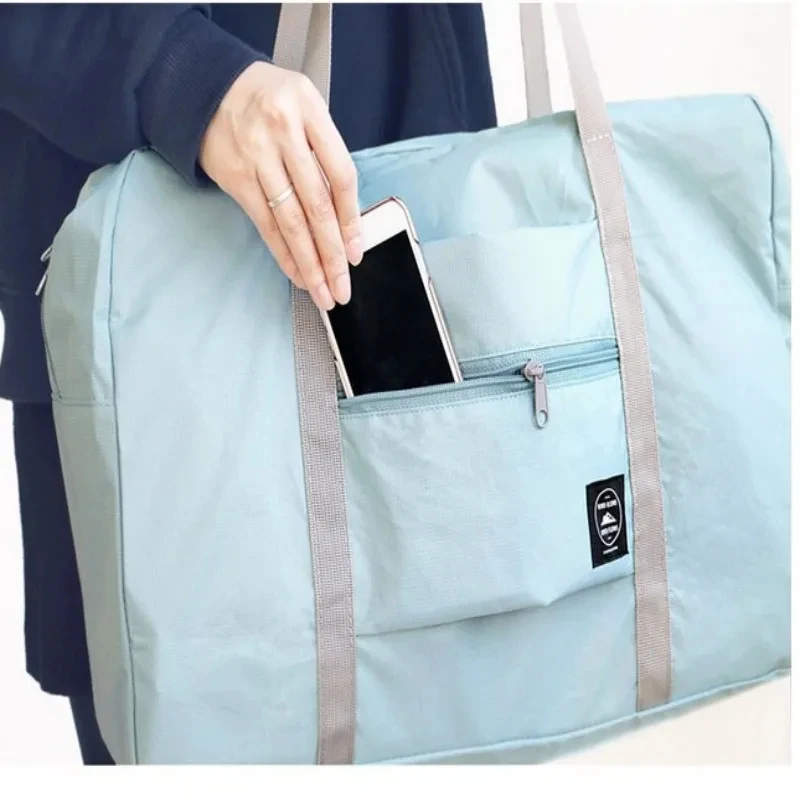 sac de voyage pliable pour compagnie aérienne, sac à main pour femmes et filles, léger, grande capacité, sport, week end, voyage de nuit