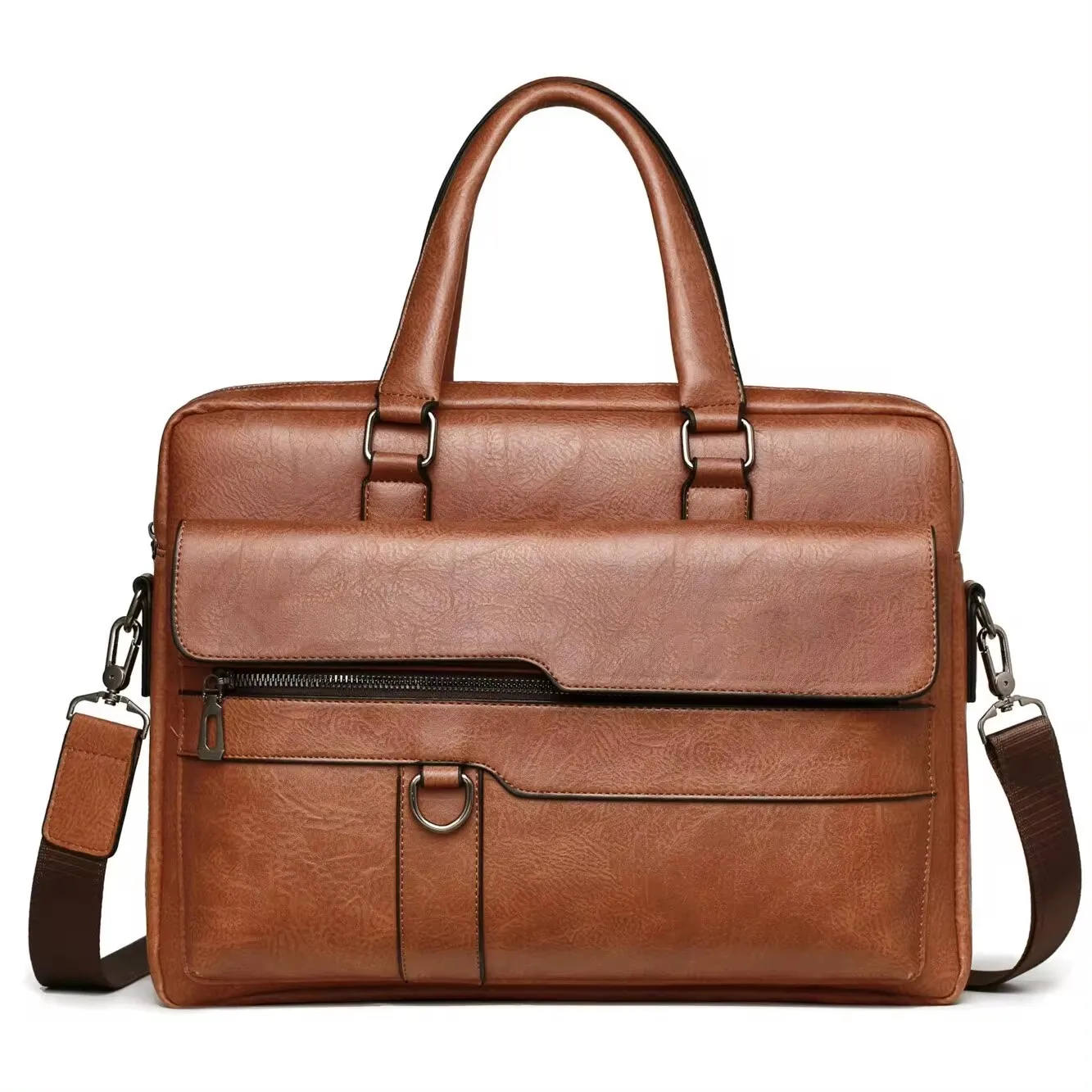 sac à main en cuir de marque de luxe pour homme, Étui bombe pour ordinateur portable, messager, initié, portefeuille d'affaires pour document a4