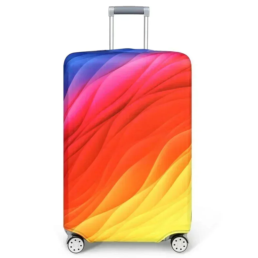 housse de valise cyber style, housse de protection extensible pour bagages, housse anti poussière adaptée à une valise de 18 à 32 pouces