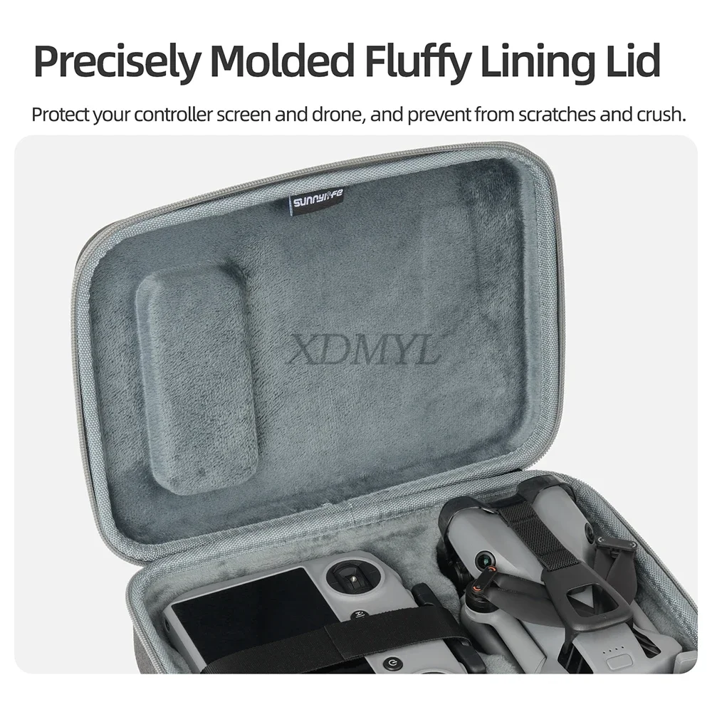 valise de protection pour télécommande dji mini 5 pro rc 2/rc n3, sac à bandoulière, sac à main, mallette de transport, sac de rangement, accessoire de drone