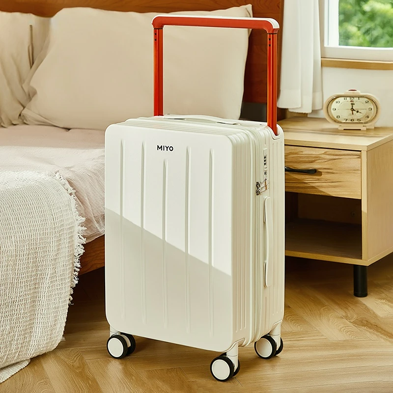 valise de voyage à roulettes, cadre en aluminium de grande capacité, 20 pouces, bagages de cabine