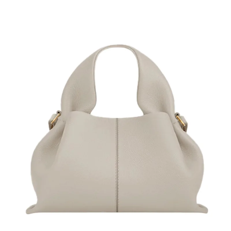 sac à main en cuir léger de luxe, adapté aux boulettes françaises, sacs à main rétro européens et américains, sacs à bandoulière pour femmes