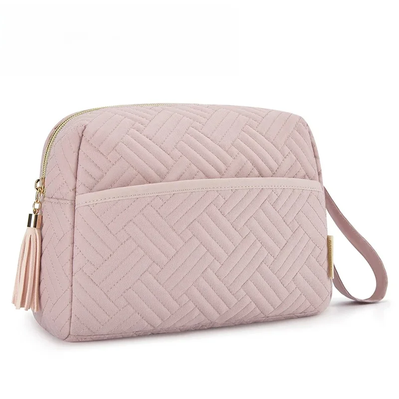 Trousse de maquillage de grande capacité pour voyage, sacs à cosmétiques, élégant, spacieux, étanche, trousse de toilette, organisateur, accessoires de maquillage