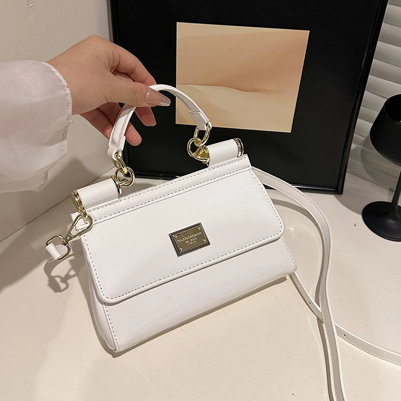 sac messager en cuir pour femmes, marque de luxe, sac à bandoulière chic pour dames, sacs à main classiques populaires et élégants