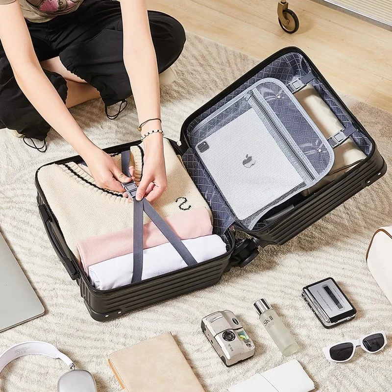 18 pouces bagages peut planter 2025 nouveau style mode valise valise boîtier de chariot