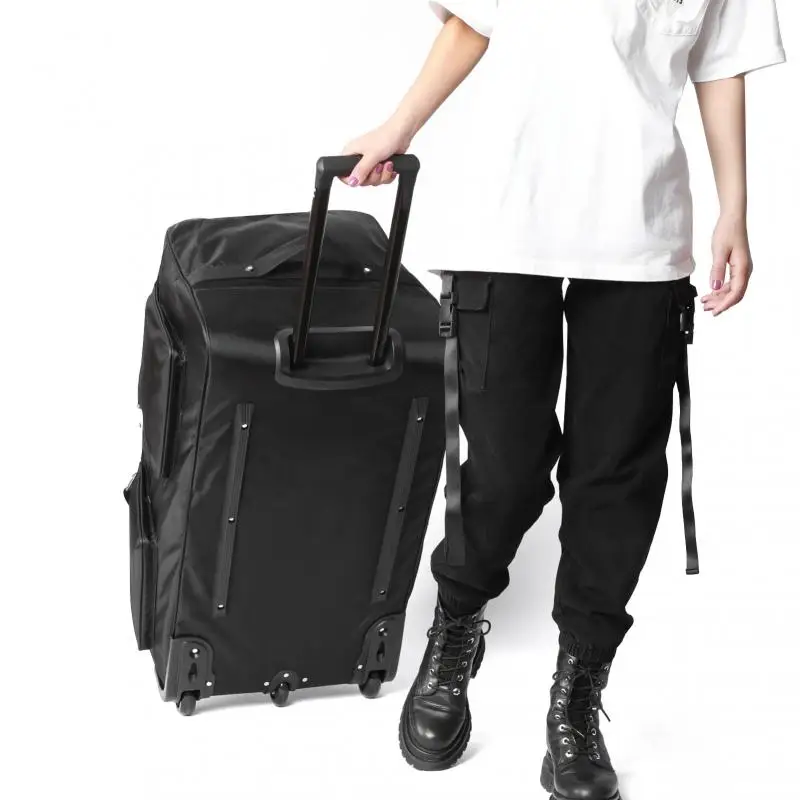 sacs à roulettes oxford de grande capacité, valise de voyage à roulettes, sac polochon étanche, valise à roulettes, 150l