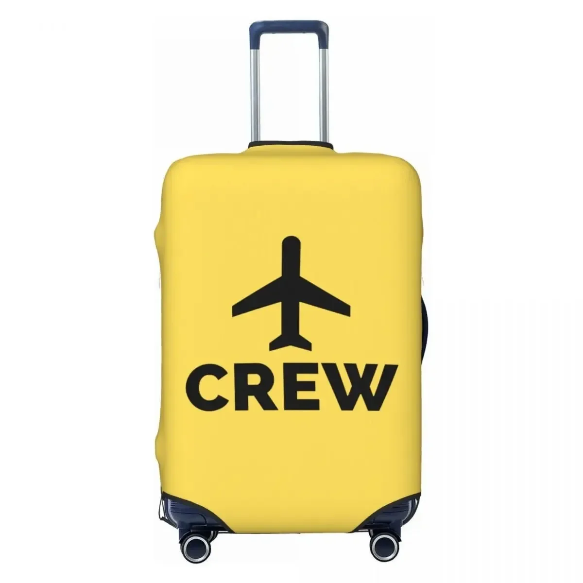 Housse de protection personnalisée pour bagages d'équipage de vol d'avion, housse de protection amusante pour valise de voyage de pilote d'aviateur d'avion de 18 à 32 pouces