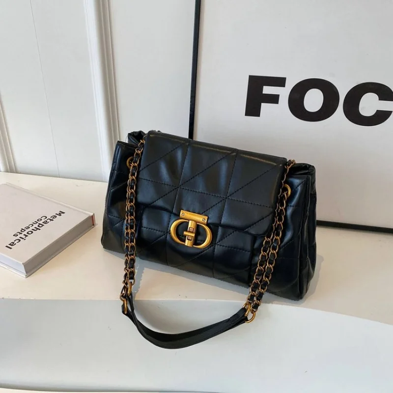 sac à main à la mode pour femmes, en cuir fin, décontracté, tendance, look quotidien 