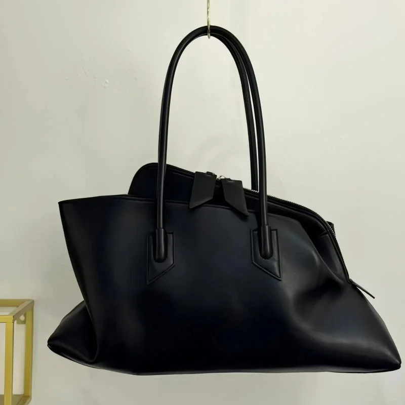 Sac fourre-tout de luxe pour femmes, marque de mode, haut de gamme, Simple, grande capacité, sac à main irrégulier en cuir de haute qualité, sac à bandoulière de banlieue