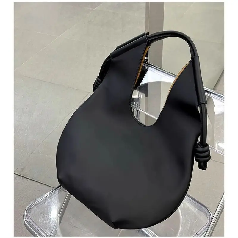 sac à main noir simple pour femmes, fourre tout en pu de grande capacité, sac à bandoulière de bureau, automne hiver