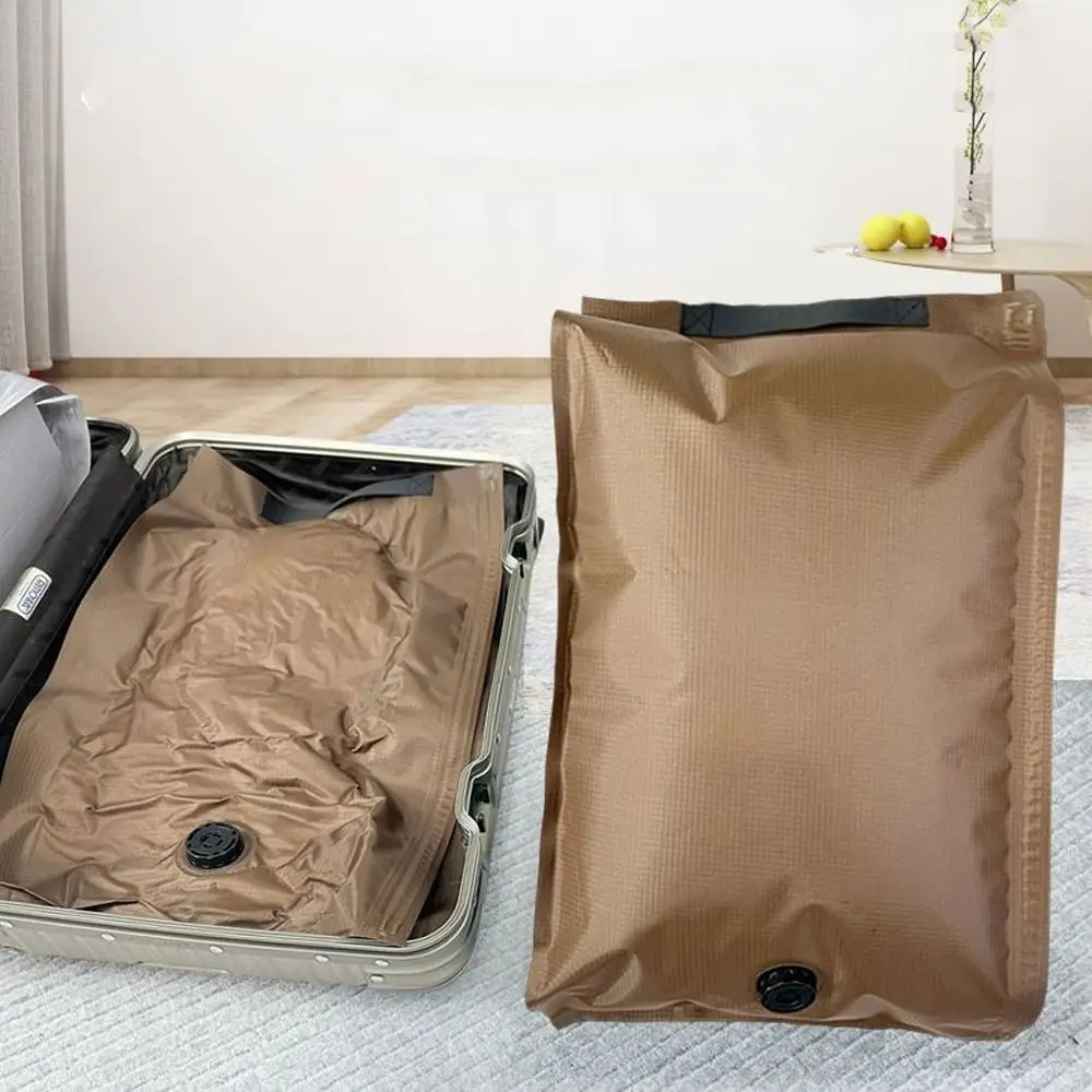 sacs de rangement sous vide de grande capacité, sacs de compression anti poussière enroulables à la main, valise étanche à l'humidité, cube pour vêtements