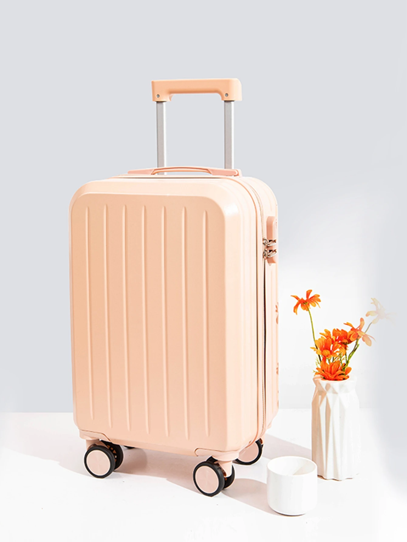 petit bagage frais voyage léger bagage multifonctionnel couleur unie valise d'étudiant bagage et sac universels silencieux