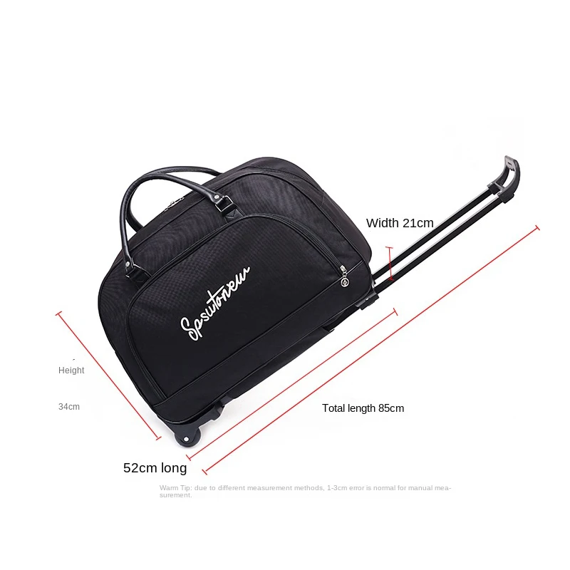 valise de voyage sac à roulettes sacs à bagages de grande capacité pliable cabine de sport femmes hommes bagages à main sacs à main