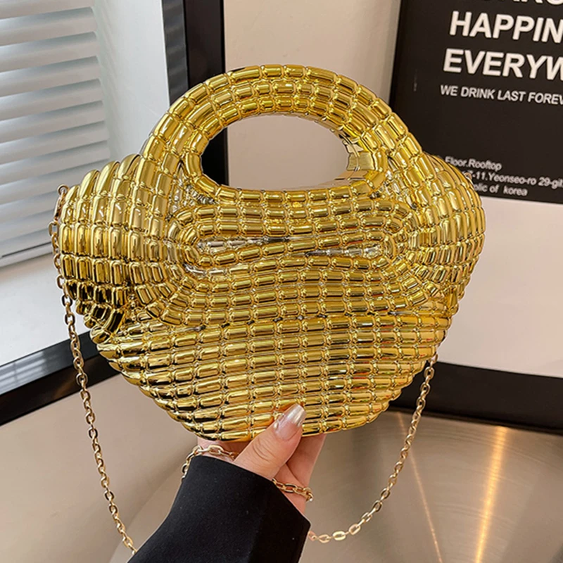 Sac à main en acrylique élégant pour femmes, sacs à bandoulière de styliste, sacoche pour fête et usage quotidien