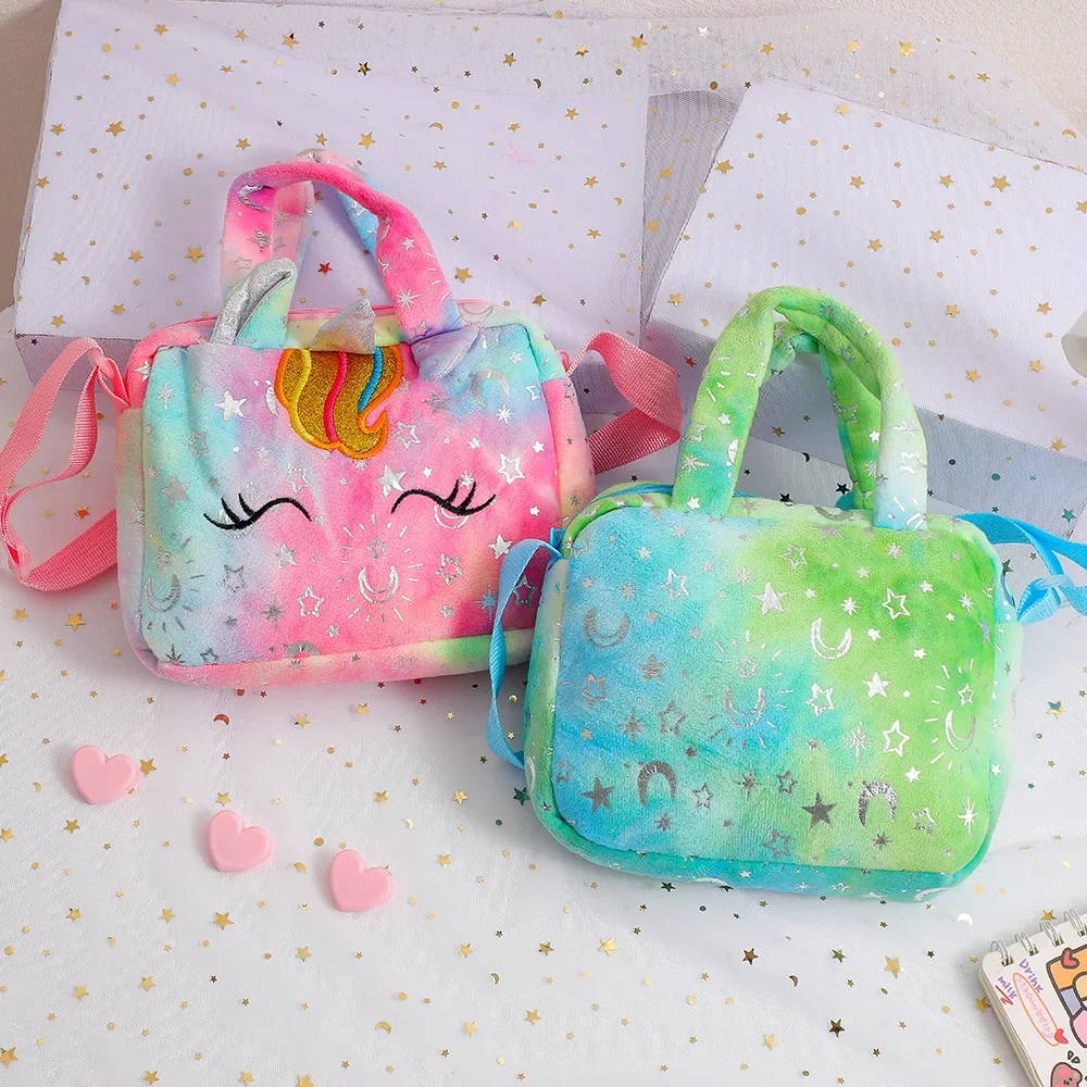 sacs à main licorne douce pour filles, sac à bandoulière mignon pour enfants, cadeau de fête d'anniversaire pour petites filles, petit sac à main