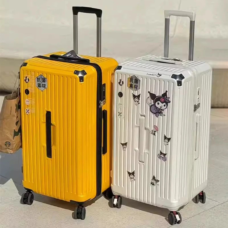 valise 30 "bagages de grande capacité hommes et femmes universel mot de passe à cinq roues boîtier de chariot étudiant voyage porte-bagages