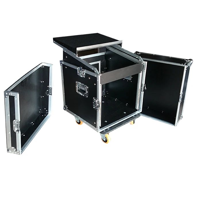 Flight Case en aluminium et métal, taille personnalisée