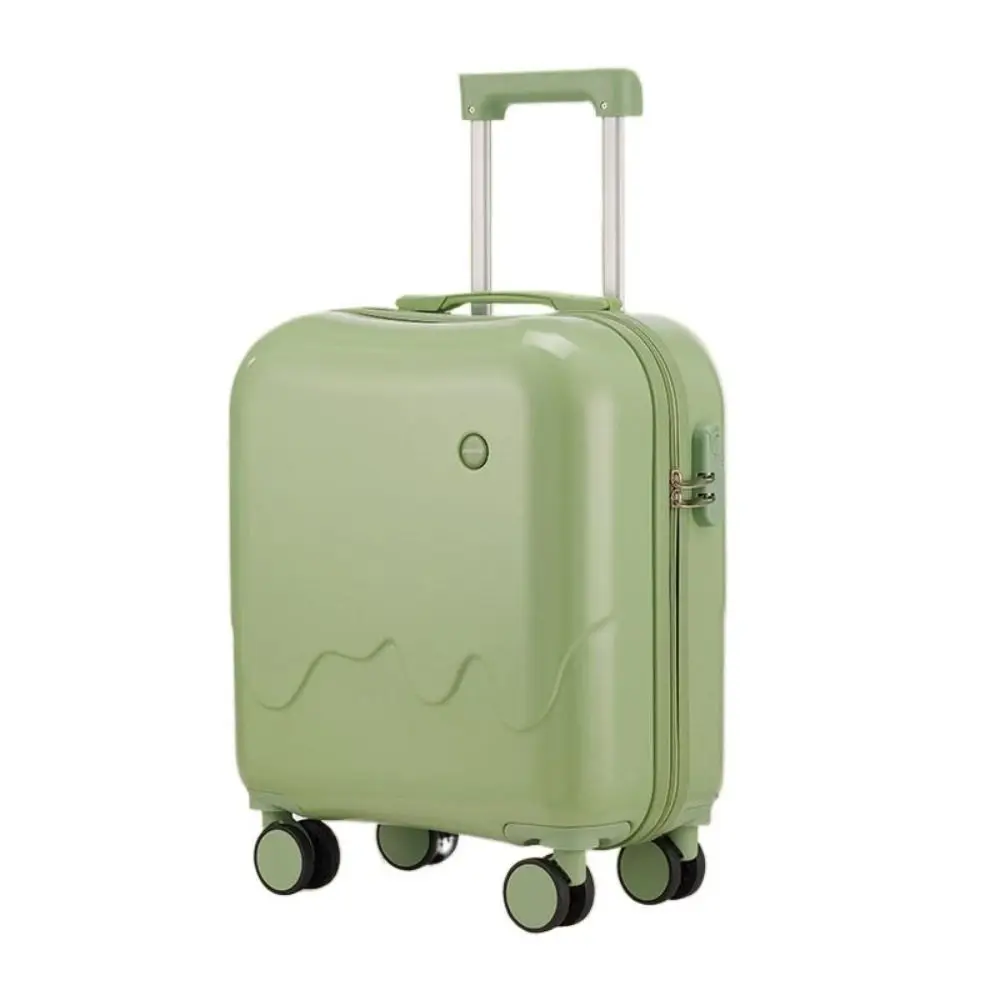 Étui d'embarquement carré pour crème glacée de 18 pouces, bagage de voyage, valise de cabine, sac à bagages roulant, porte gobelet
