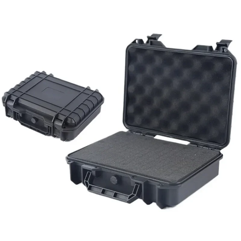 Boîte à outils, mallette de transport rigide, mallette à outils avec boîte de rangement d'éponge, boîte à outils de protection, mallette pour instruments de sécurité, valise