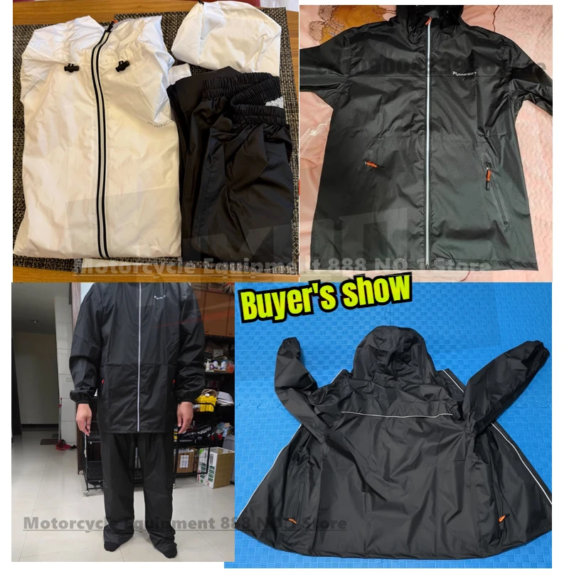manteau imperméable grande taille 6xl, pantalon de pluie, costume d'été pour hommes et femmes, respirant, corps complet, résistant à la pluie, vêtements imperméables fendus