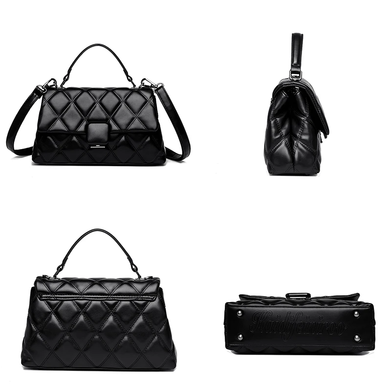 sac à main rétro en cuir souple pour femmes, sacs carrés à la mode, haute qualité, célèbre designer, portefeuille
