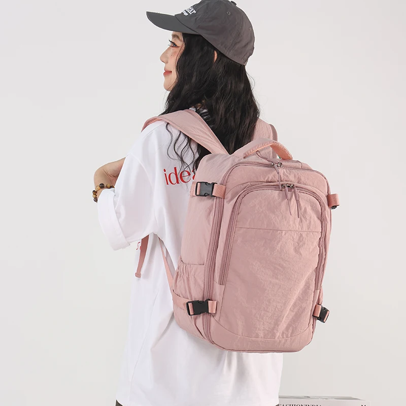 grande capacité 180 ° sac à dos ouvert, sac à dos de rangement multi compartiments, sac de voyage d'affaires décontracté