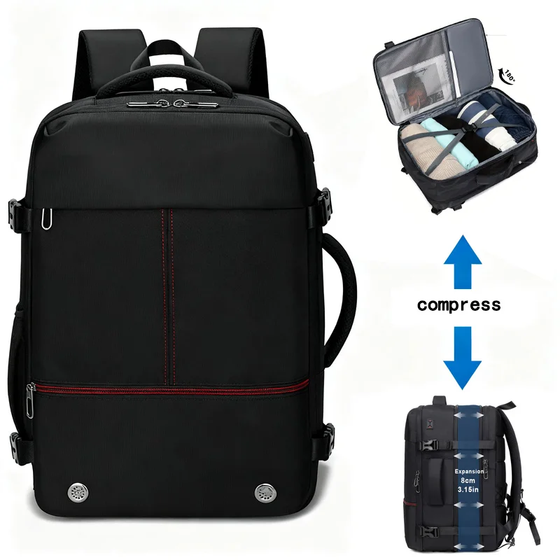 sac à dos de voyage extensible 40l, sac à dos extensible, bagage à main de grande capacité - sac de week-end, sac à dos de voyage, sac pour ordinateur portable