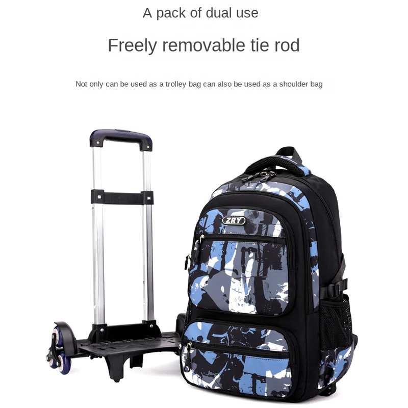 sac à dos d'école pour enfants avec roulettes sac d'école à roulettes pour garçons enfants sac à dos à roulettes sac à roulettes étudiants sac à dos bookbag