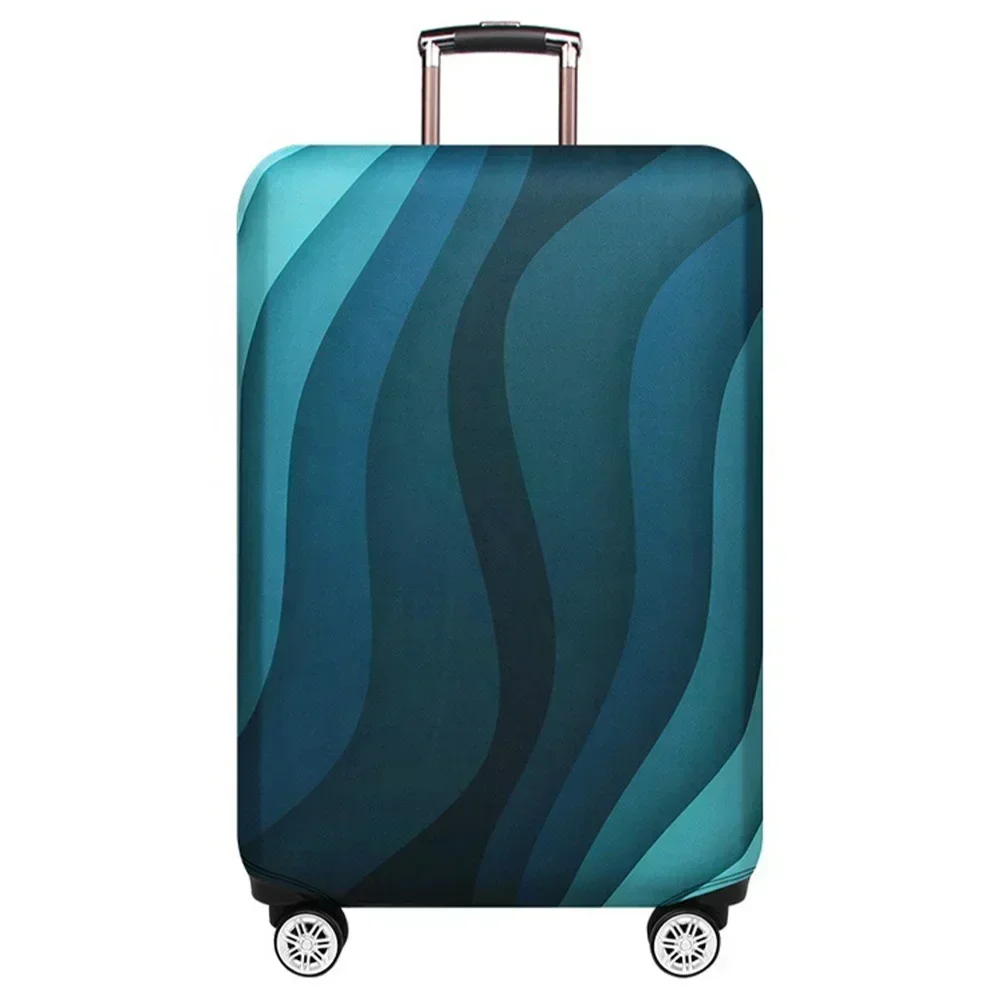 housse de valise cyber style, housse de protection extensible pour bagages, housse anti poussière adaptée à une valise de 18 à 32 pouces