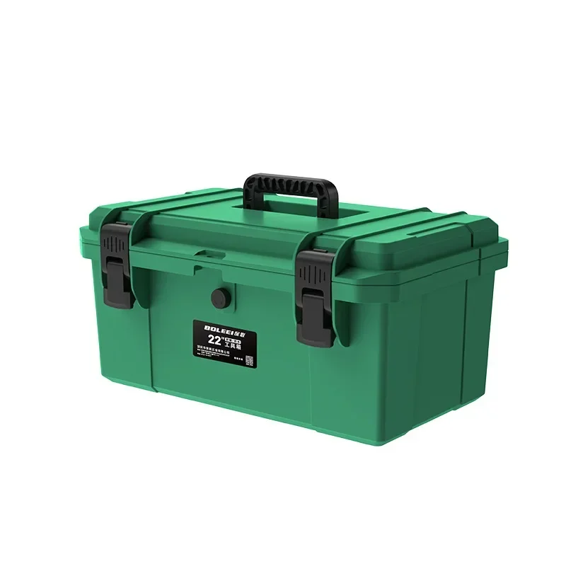 grande boîte à outils en plastique de 18/20/23 pouces, étanche, rangement pour électricien professionnel, valise de protection antichoc, boîte à outils