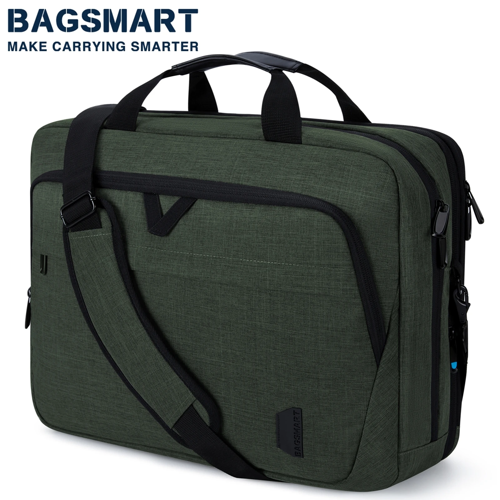 grand sac extensible pour ordinateur portable 17.3 pouces, sacoche étanche pour ordinateur intelligent, à bandoulière, sacoche pour ordinateur portable, porte-documents antivol