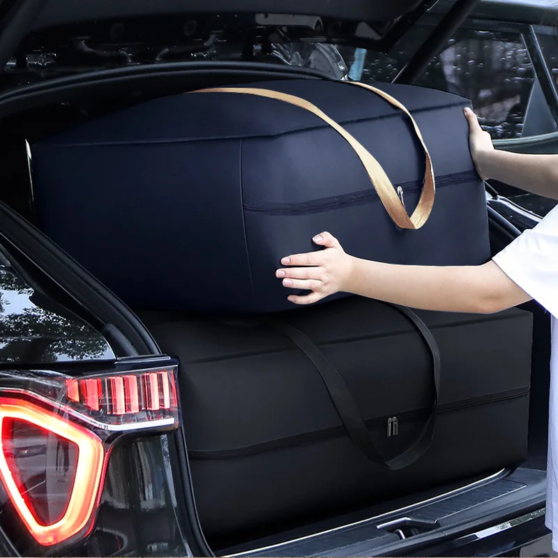 sacs à bagages mobiles imperméables extra larges, sac de rangement à main en tissu non tissé, sac de voyage, outil d'emballage de rangement à domicile