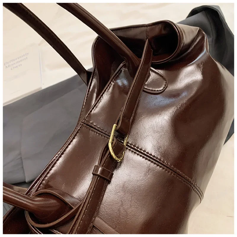 sac à main hobo en cuir pu, sac à bandoulière ample rétro à poignée supérieure, grands sacs de travail pour femmes, travail, shopping, voyage