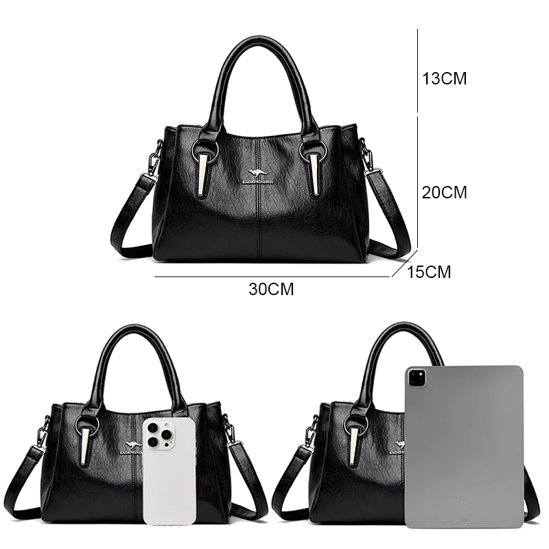 sacs à main en cuir de vache group pour femme, fourre tout de bonne qualité, à la mode, de luxe, à bandoulière