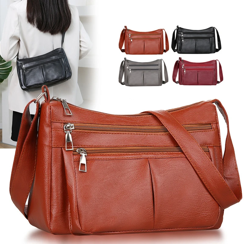 sac pour femmes 2025 tendance sacs à main coréens concepteur de luxe marque dames sacs à bandoulière en cuir souple mode polyvalent sac à bandoulière